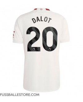 Günstige Manchester United Diogo Dalot #20 3rd trikot 2023-24 Kurzarm